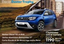 Promotion DACIA DUSTER Trophy Promotion DACIA DUSTER Trophy